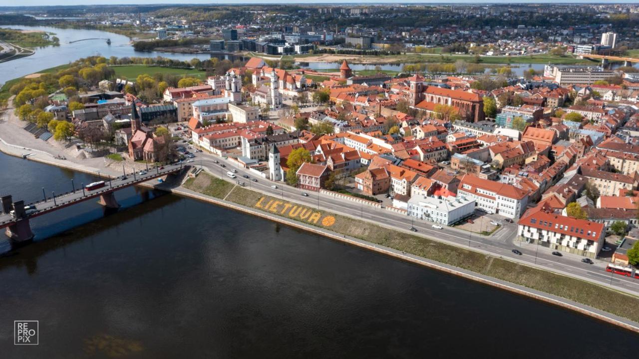 Kaunas Old Town Apartment With Underground Parking Luaran gambar